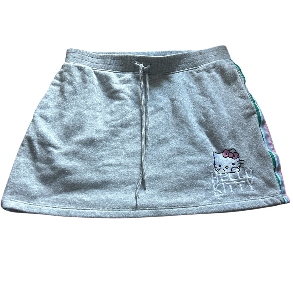 Hello Kitty Light Gray Mini Skirt